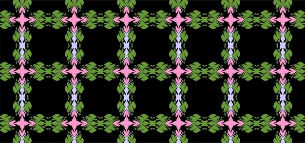 modern embroidered pattern